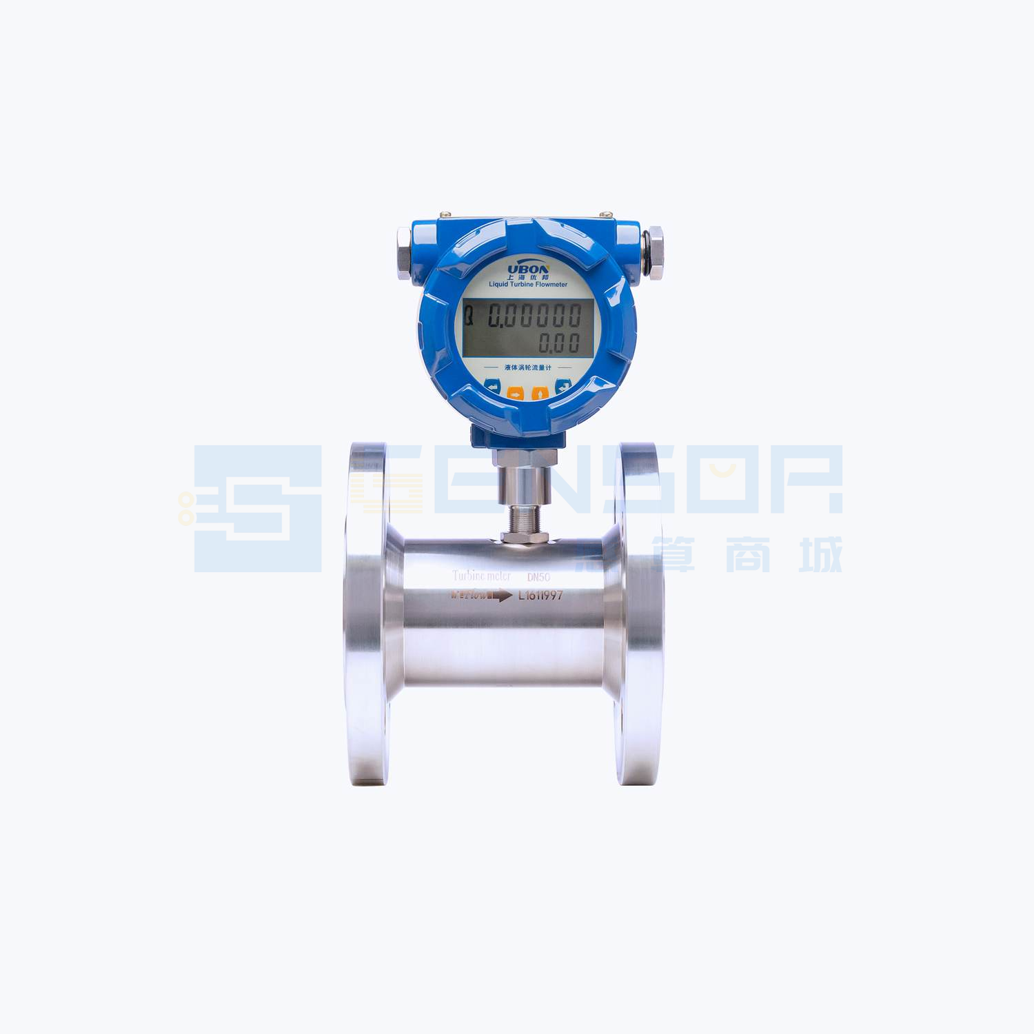 “YB-LWGY-G液涡轮不锈钢法兰液晶显示”商品缩略图2