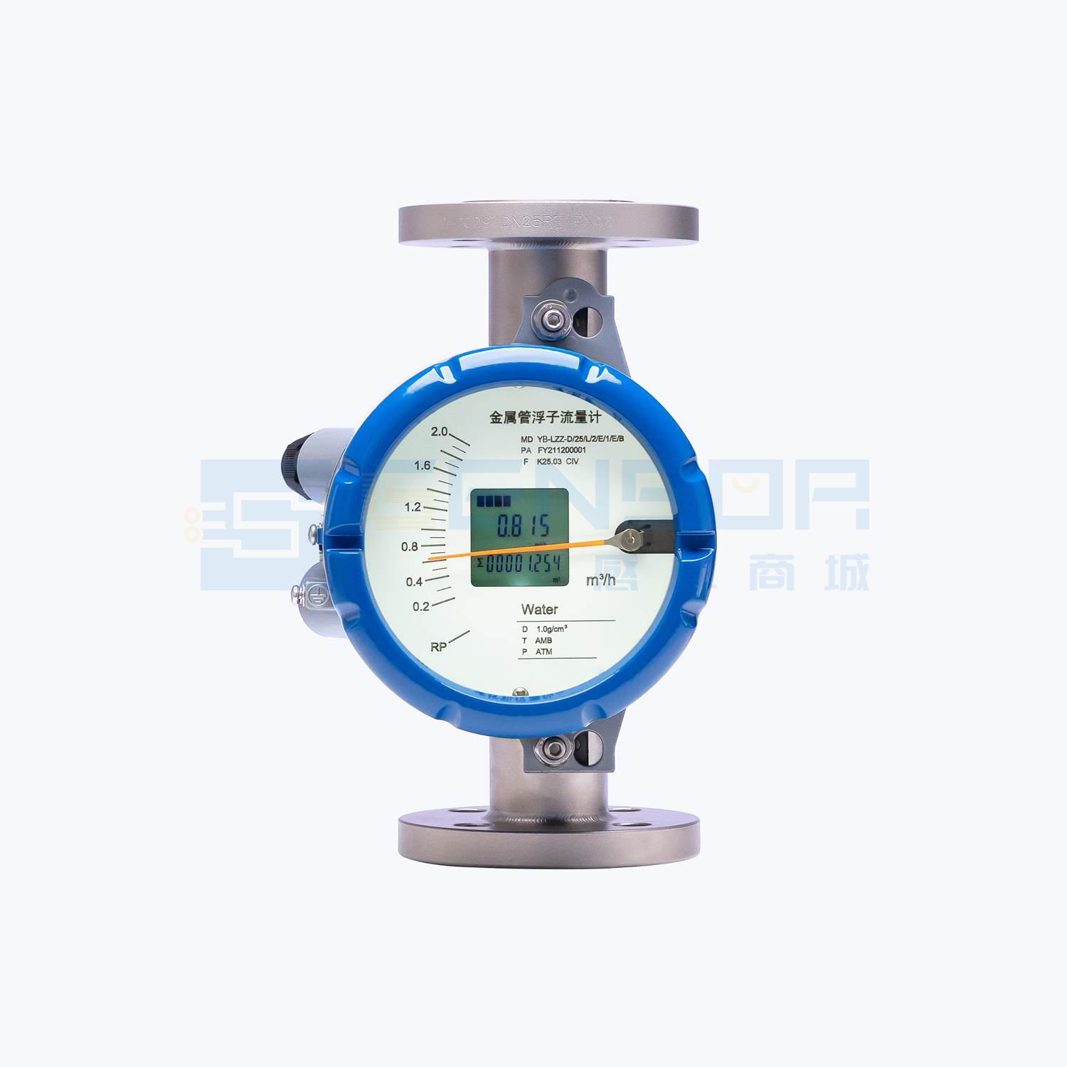 “YB-LZZ-G金属管浮子流量计液晶显示DN50”商品缩略图2