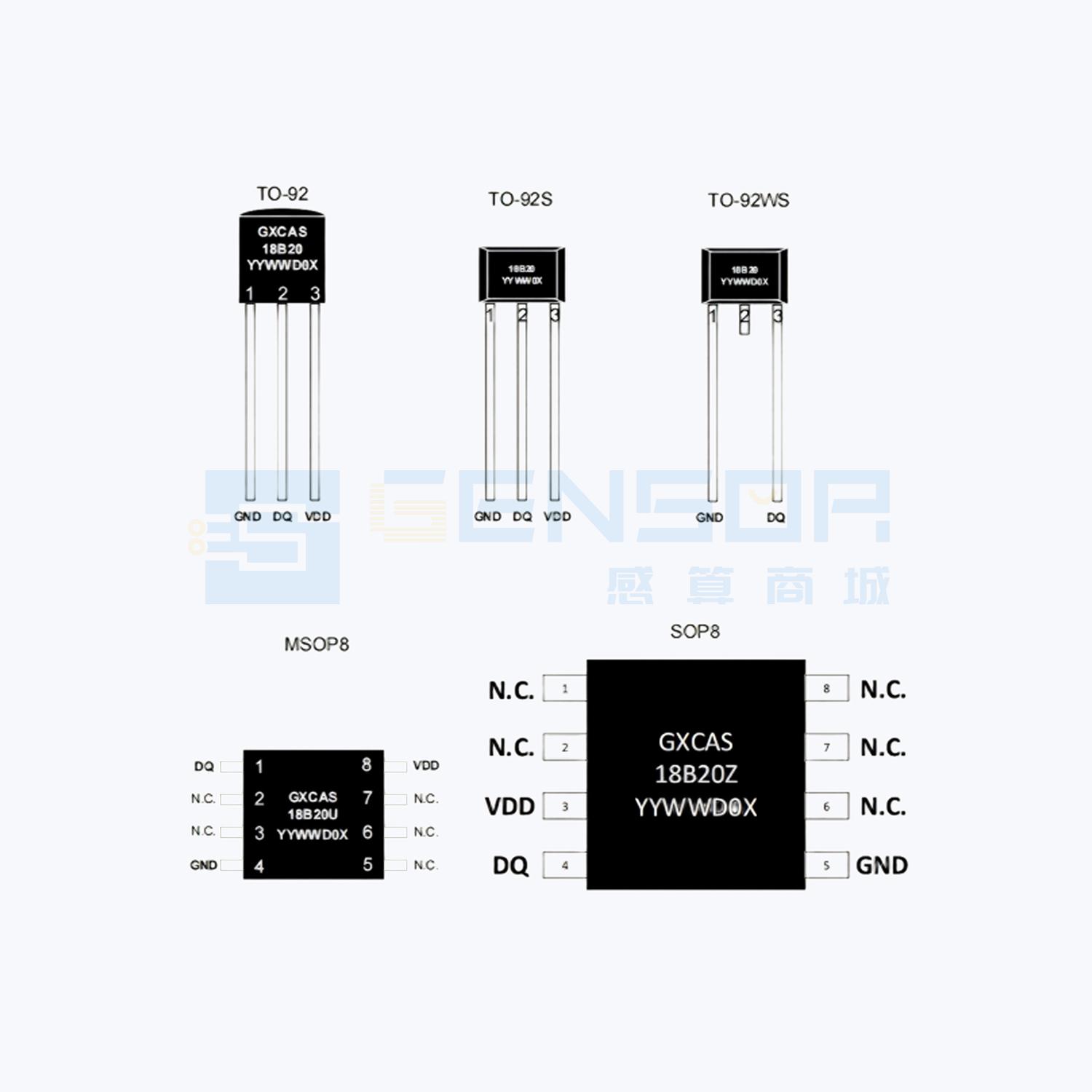 “GX18B20ZH”商品图1